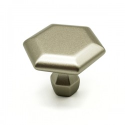 Ручка - кнопка WPO815.000.00R3, Нотингемское серебро, Giusti